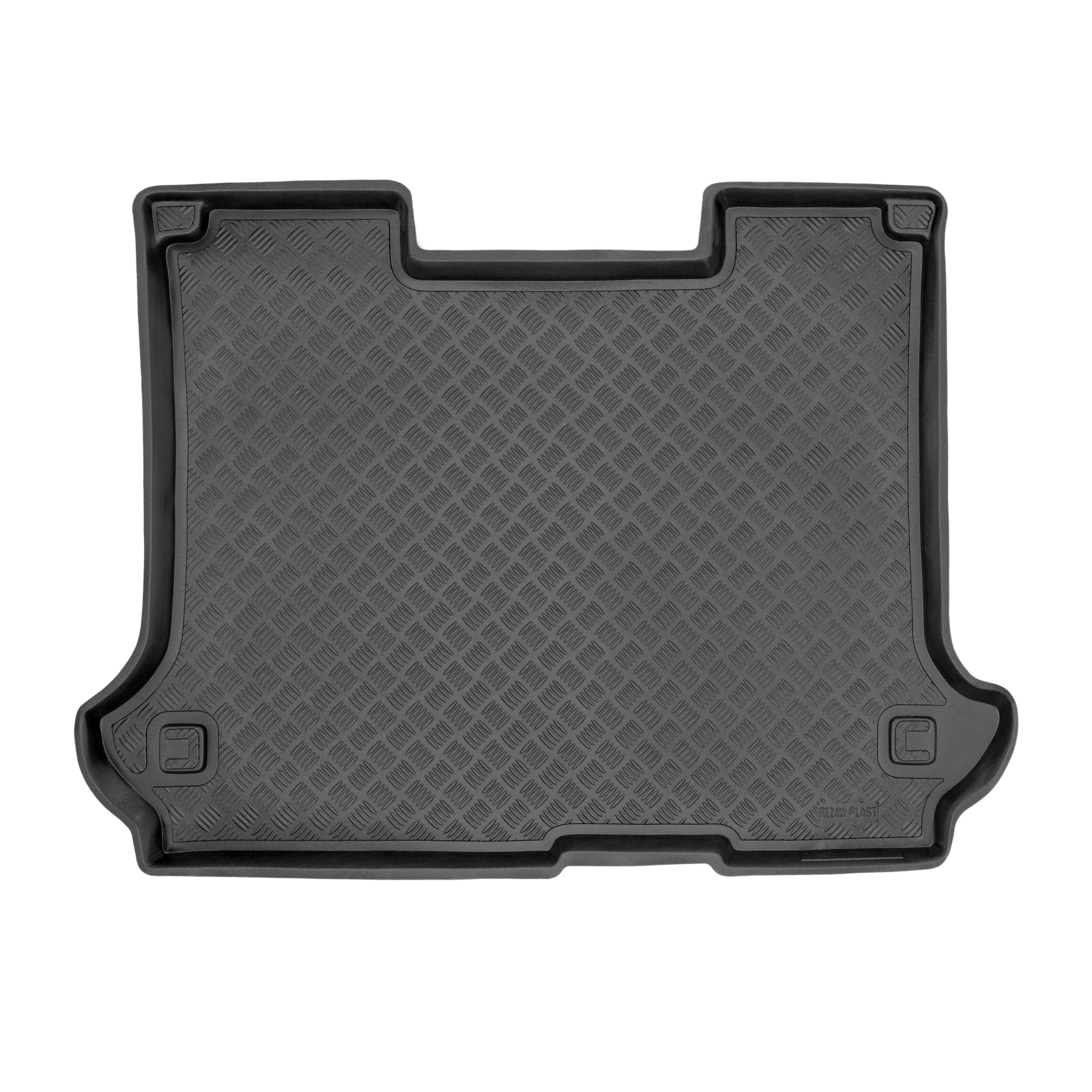Tapis de coffre pour Fiat Doblo I 2005-2009 en PVC idéal pour chien et jardinage