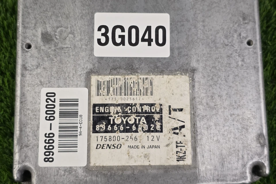 Компьютер двигателя Toyota Land Cruiser 2000-2002 KZJ95 1KZTE 89666-60020 A/T б/у - Изображение 2 из 4