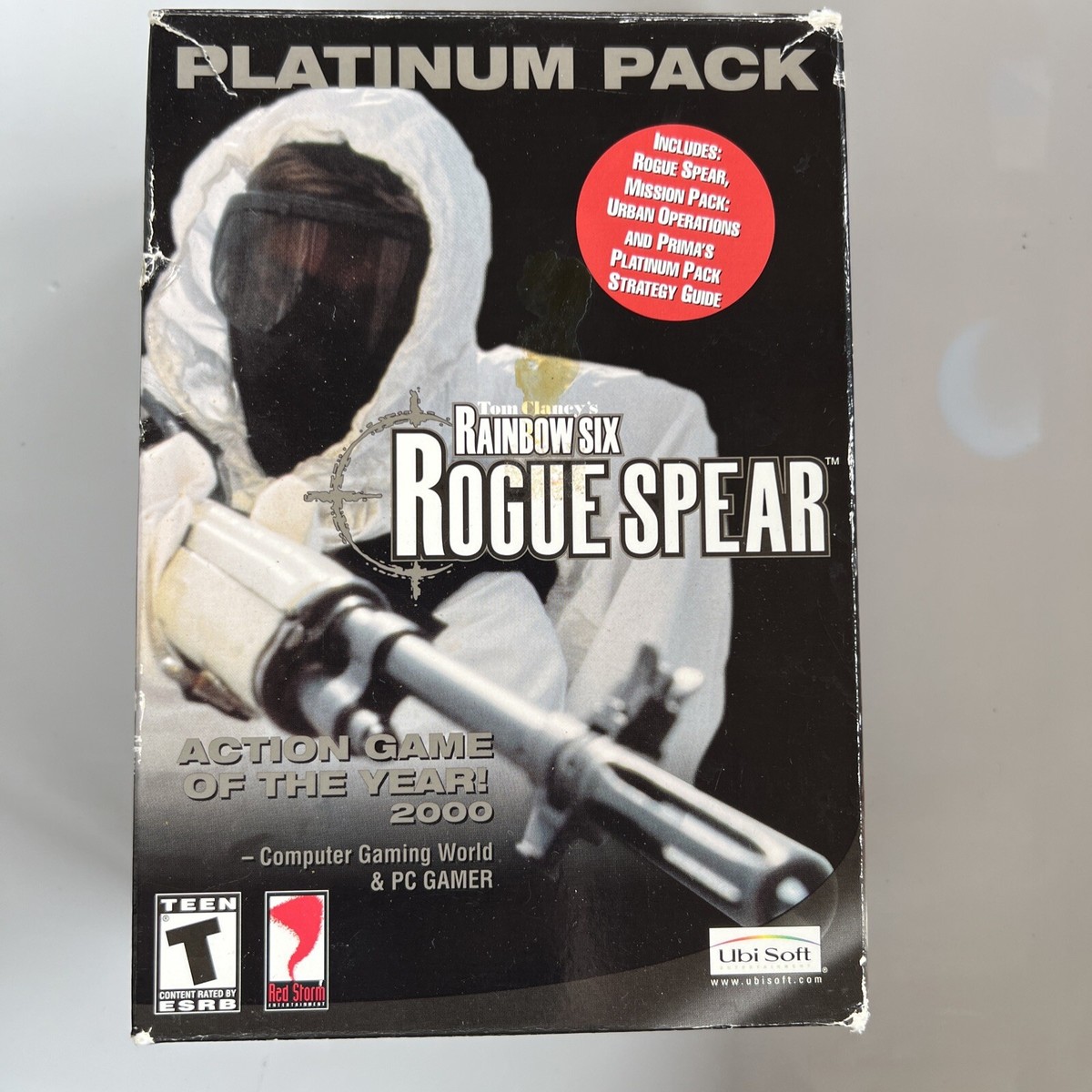 Rainbow Six: Rogue Spear Platinum Pack PC Game Vintage Big Box | eBay