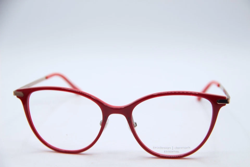 NUEVAS GAFAS PRODESIGN DENMARK CATCH 3N C. 4022 ROJO GUNMETAL AUTÉNTICAS 54-18 Foto 2 de 4