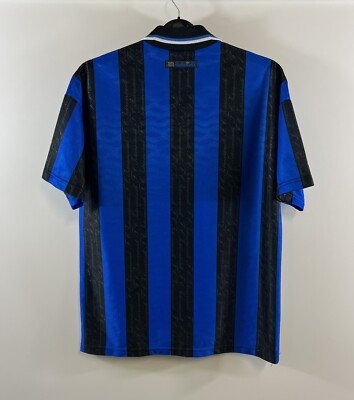 Inter Milan Home Football Shirt 1997/98 Adults Medium Umbro F961