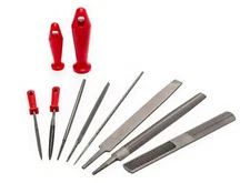 1 Case (6 Sets) Husky Multi-Purpose File/Rasp 10 Piece Metal, Wood