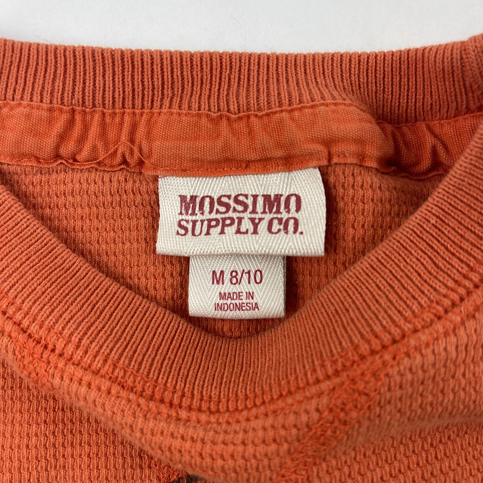 Camisa Térmica Mossimo Niños Mediana 8/10 Naranja Águila Carreras Cámaras Manga Larga Foto 2 de 4