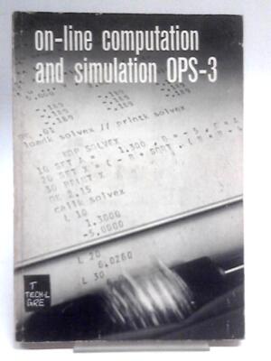 On-line Computation and Simulation (Martin Greenberger - 1967) (ID:01625)