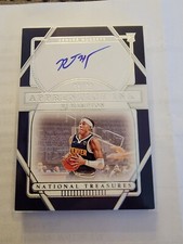 RJ Hampton 2020-21 National Treasures Apprentice Ink Rookie RC Auto /99 Nuggets