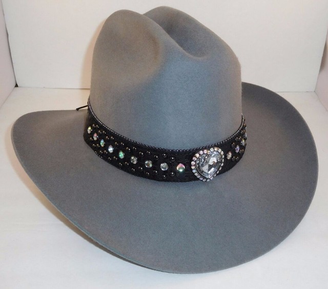 XX Fur Blend Silver Belly American Made Cowboy Hat eBay
