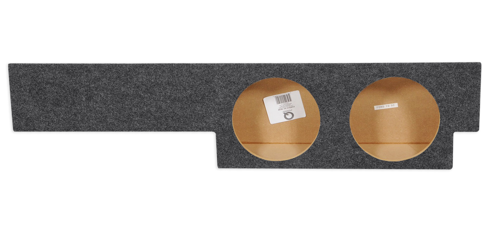 Корпус с двойным 10-дюймовым сабвуфером для 00-03 Ford F150 Super Crew под сиденьем Upfire 13790₽