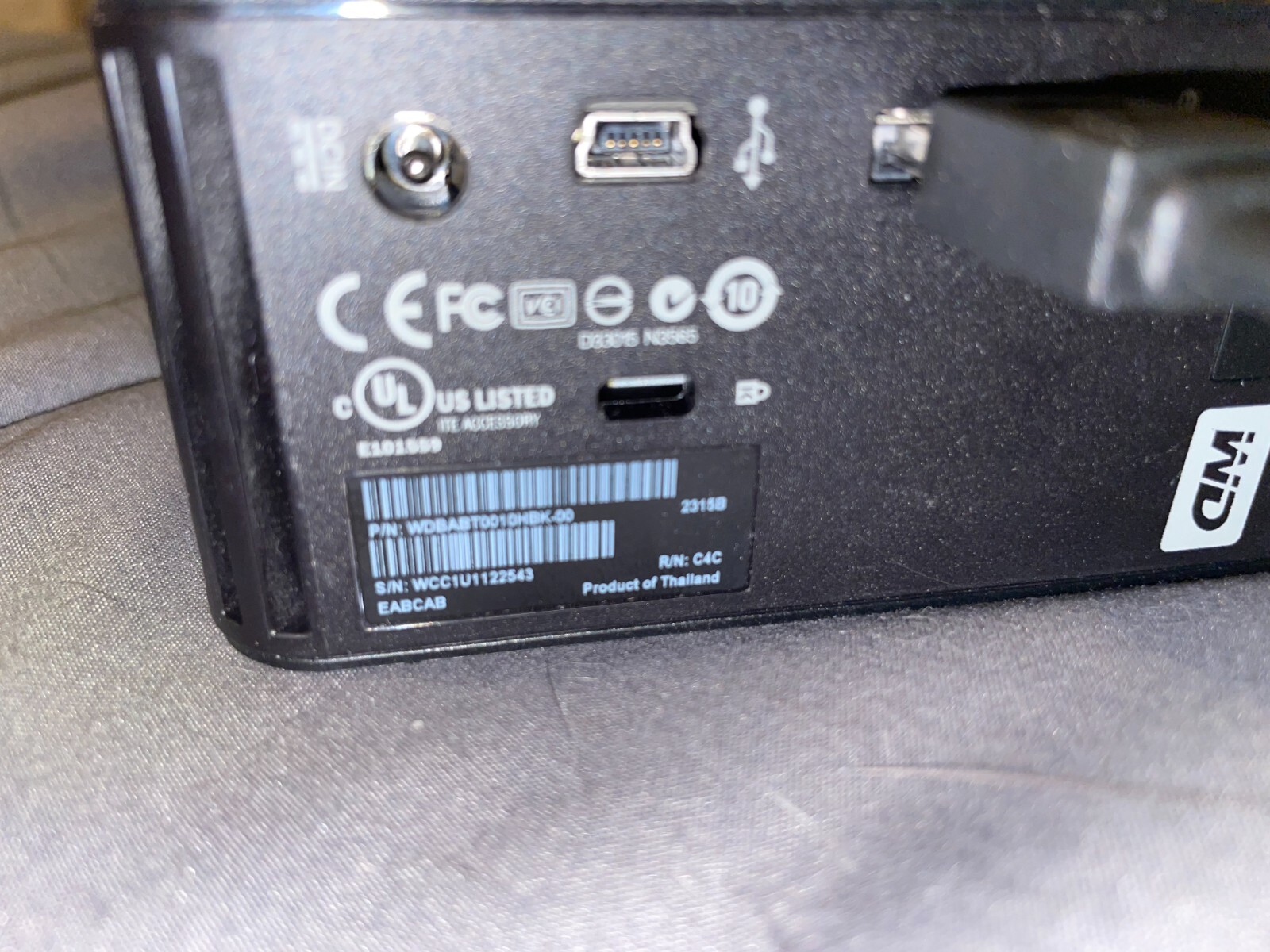 Western Digital WD My Book AV DVR Expander 1 TB External HDD eSATA TiVo