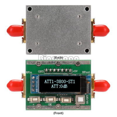Professional 1Mhz-3800Mhz Digital Programmable RF Attenuator Control 0-31dB