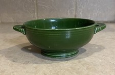 Fiesta Vintage 1950s Forest Green Cream Soup Bowl~Fiestaware