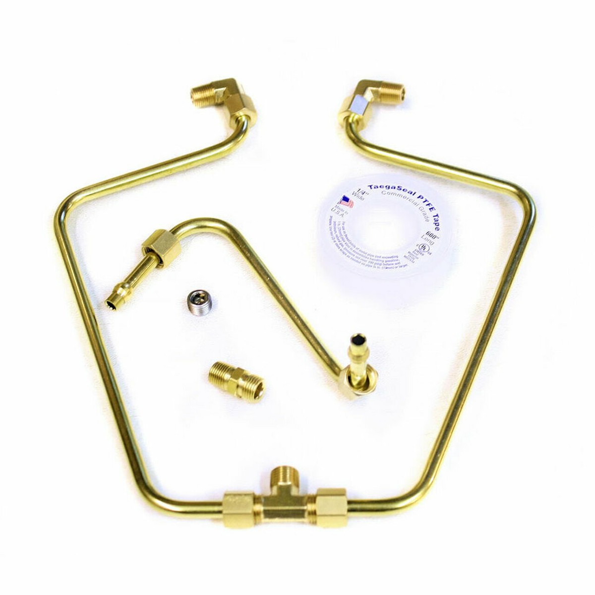 1966-1984 Harley Shovelhead Cylinder Head Brass Rocker Box Oil