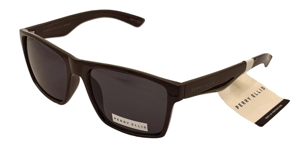 Perry Ellis Classic Brown Tortoiseshell Sunglasses Perry Ellis Sunglasses for Men for sale - eBay main image 3