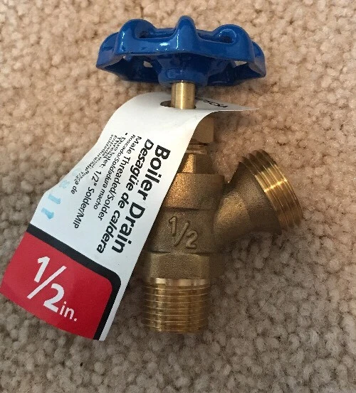 AMERICAN VALVE M75CSA 1/2" Brass Boiler Drain Male Threaded ANSI/NSF 61-9 - Image 2 of 3