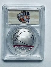 2020-P Basketball Hall Of Fame Silver Dollar PCGS PR70DCAM First Strike Color