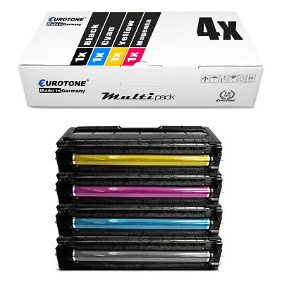 4x toner for Ricoh SP C 250 sf SFw e dn all colours cartridges cartridges CMYK