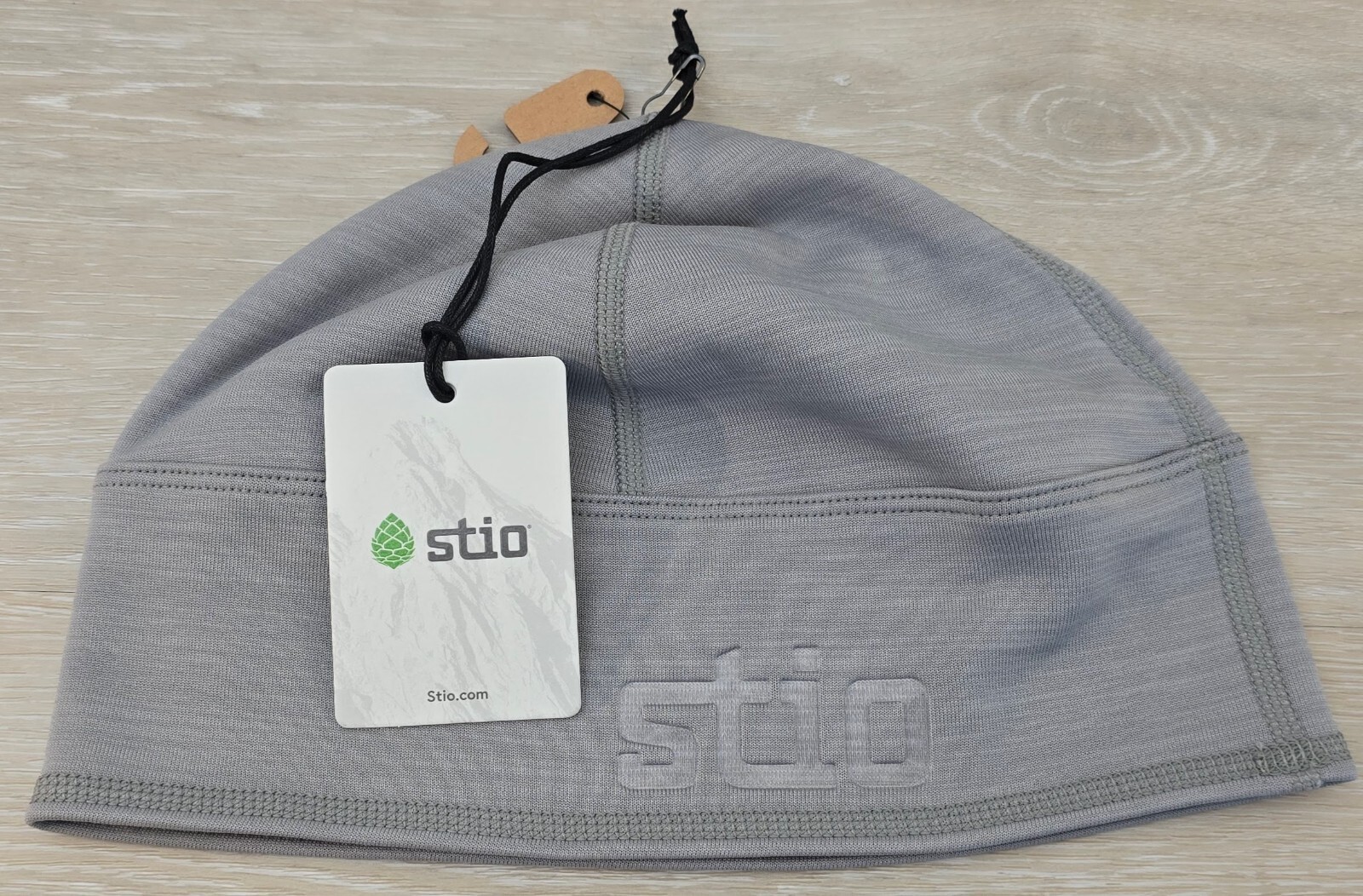 Stio Unisex Glide Power Stretch Beanie Alloy Heather One Size NWT NEW