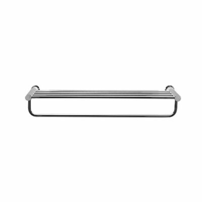 Duravit D-Code Handtuchablage 630 x 220 mm Chrom 0099251000 Handtuchhalter