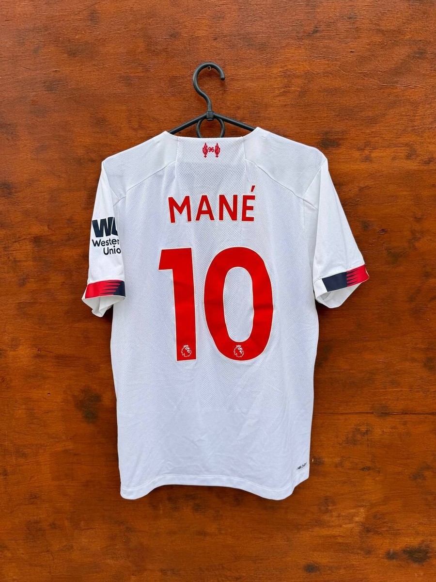 LIVERPOOL 2019/2020 AWAY FOOTBALL SHIRT NEW BALANCE M 10 MANE | eBay