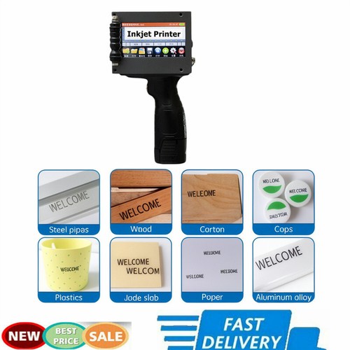 Upgraded Handheld Inkjet Printer Label Date Number LOGO Barcode QR Coding AU - Picture 13 of 21