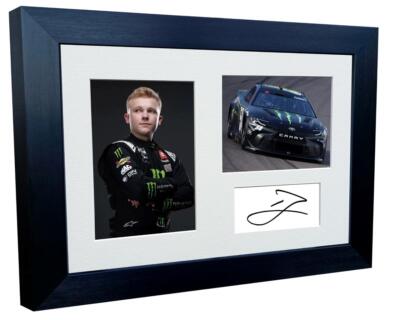 2024 Tyler Ty Gibbs NASCAR Toyota Camry XSE Foto Bild signed handsigniert Tri