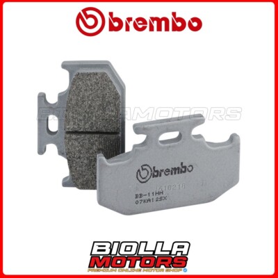 07KA12SX BREMSBELÄGE HINTEN BREMBO LINKS KAWASAKI KDX SR 200 1989