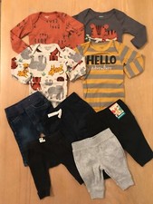 Gerber, Cat  Jack, Others, Infant Boys Clothing Lot of 9 Size 0-3 Months