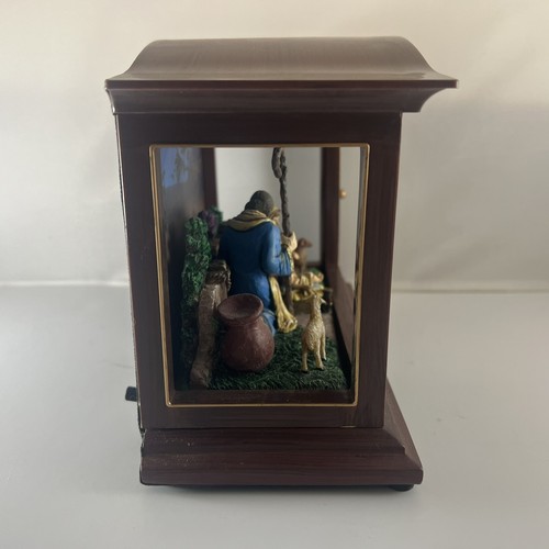 Thomas Kinkade Unto Us A Child Is Born Krippe Box Skulpturen leuchtet ohne Box - Bild 6 von 10