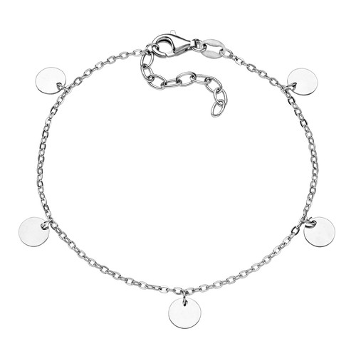 Elli Women's bracelet Bangle Blogger Trend in 925 Sterling Silver, Sterling Silver, No Gemstone
