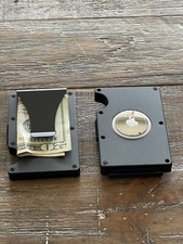 NEW GRAY Minimalist Wallet Money clip with Spot for Air Tag Price Per Each