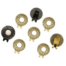 NEW 3 pcs OF GOLF MAGNETIC HAT CLIPS FOR GOLF BALL MARKER