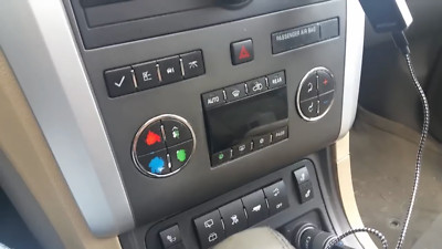 2007-2013 GM Vehicles Worn Peeling Buttons Repair Decals AC Climate Control