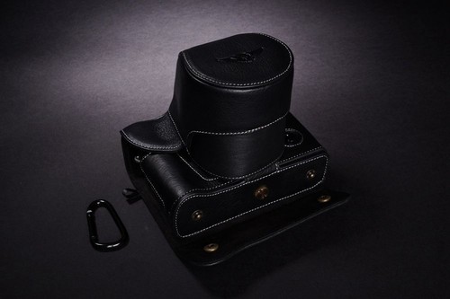Funda Bolso Completo de Cuero Real Genuino para Cámara para FUJIFILM X-PRO2 Parte Abierta - Imagen 3 de 9