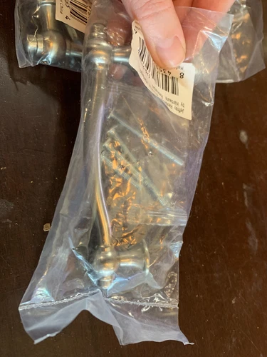 CABINET BAR PULLS 3-3/4" Syracuse Lot x2pks Hardware Resources 575-96SN - Picture 5 of 6