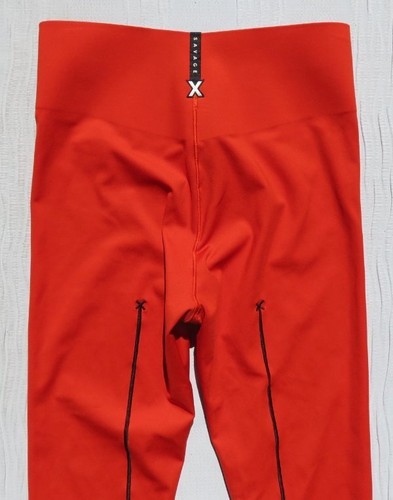 SAVAGE X FENTY US women’s M Red Hotline Bra + High Waist Leggings Athletic Set - Picture 6 of 10