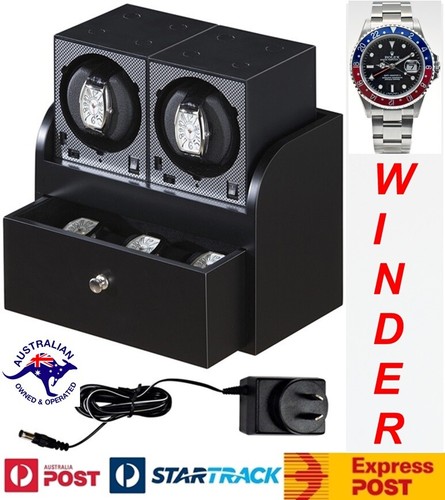 Genuine "BOXY" Brick Dual Automatic Watch Winder System +3-model: 2B2-Brilliant! - Afbeelding 1 van 7