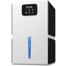 ToLife Dehumidifiers for Bedroom, 95 OZ Dehumidifier for Room with Auto Shut ...