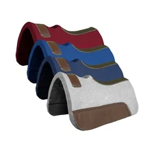 Resistance Mini 20 x 20 Felt Performance Saddle Pad with Wear Leathers 1" Thick