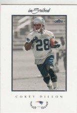 COREY DILLON 2004 FLEER INSCRIBED #71 NEW ENGLAND PATRIOTS