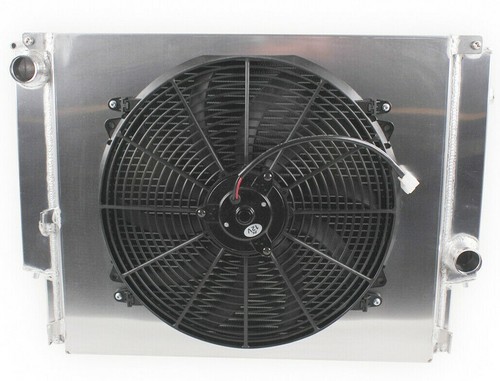 w/ 16"Fan For 92-00 BMW E36 323i 325i 328i M3 Z3 Radiator OE Style Aluminum 1841 - Picture 6 of 14