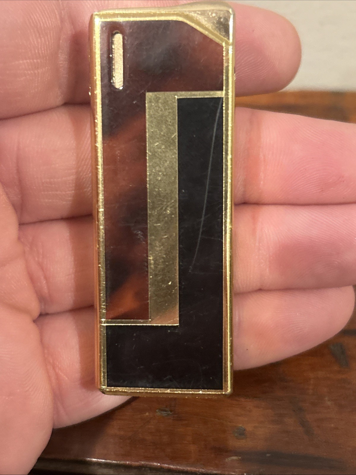 VINTAGE COLIBRI CIGARETTE LIGHTER JAPAN- Needs New Flint & Fuel