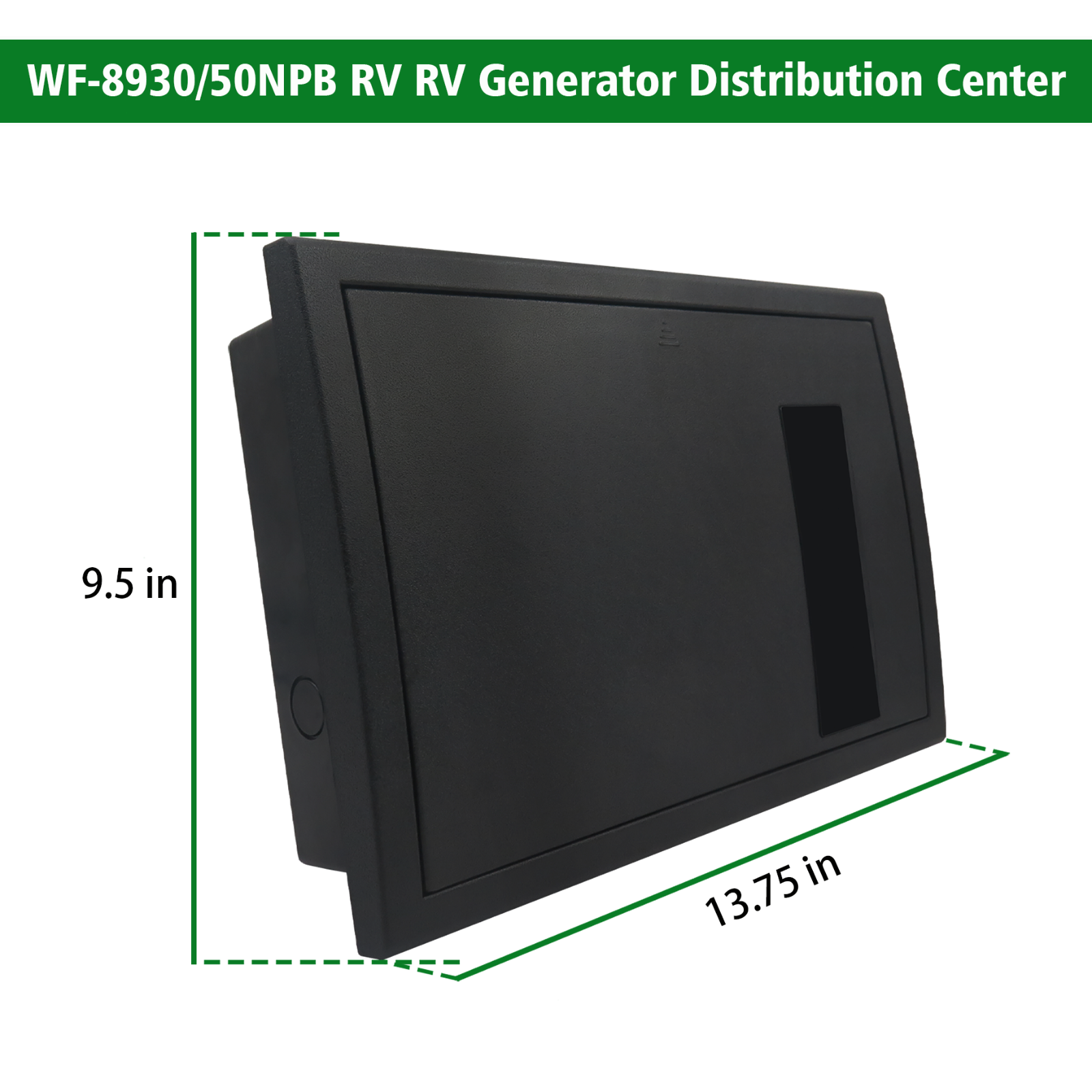 WFCO Electronics WF8930/50NNPB-50-PDA Door Assembly Black 11 7/8 x 13 7/8 for 8930/50NPB-50