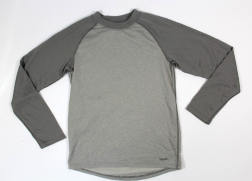 Patagonia XL 14 Kids' Capilene 3 Polartec Midweight Crew T Shirt 64751 Feather G