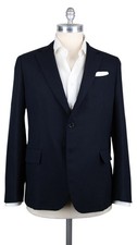 Luigi Borrelli Midnight Navy Blue Sportcoat - 50/60 - LBSPT130371 