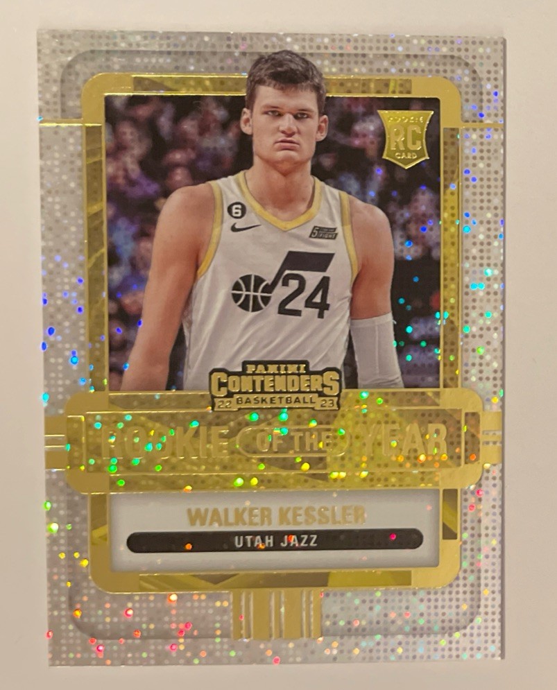 2022-23 Panini Contenders #3 Walker Kessler Rookie of the Year Contenders