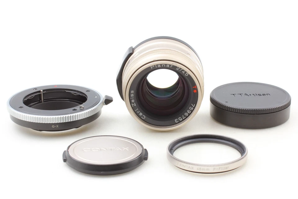 [ Top Mint ] Contax Carl Zeiss Planar T* 45mm F2 Lens For G1 G2 From JAPAN - Image 2 of 4