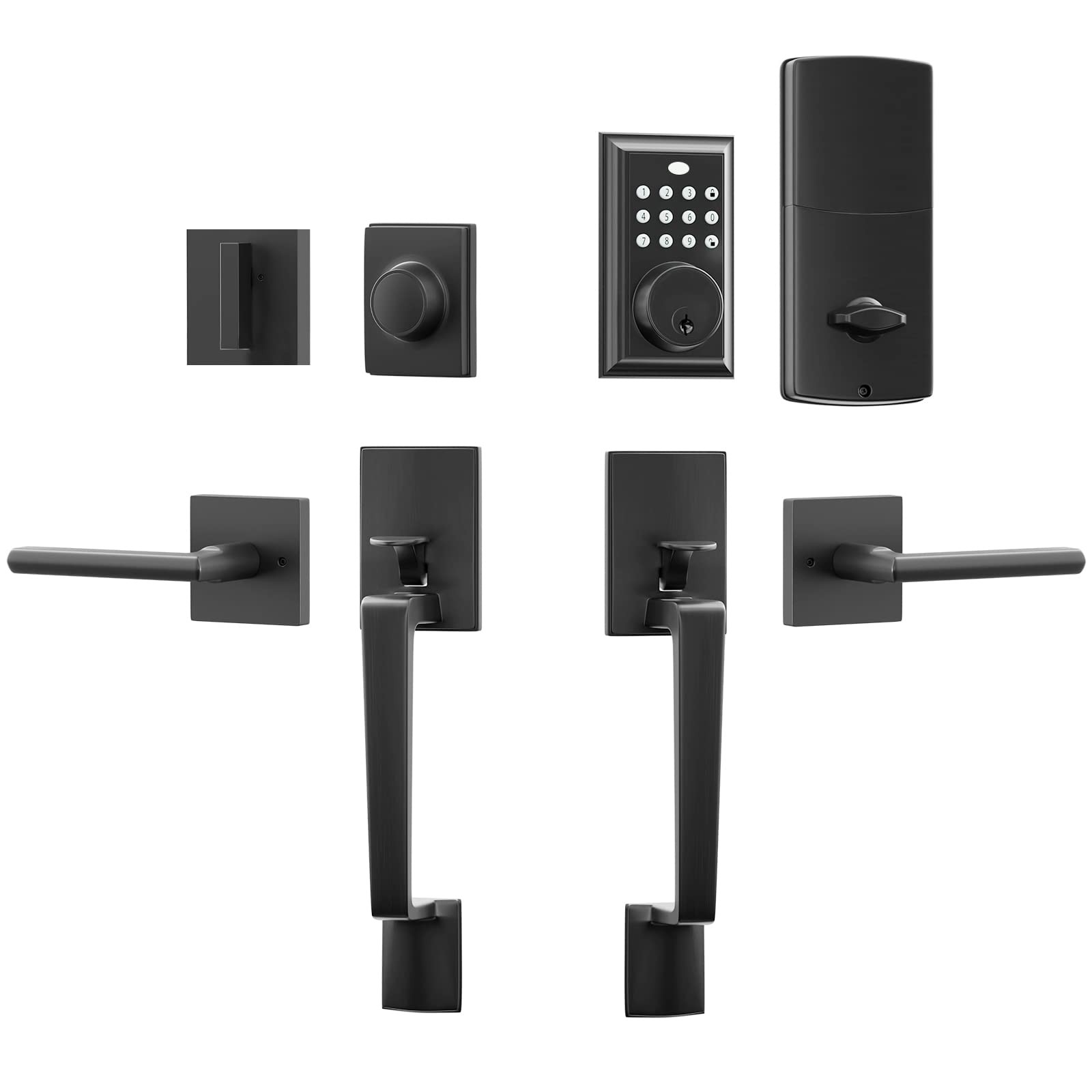 ЗАЩЕЛКА ДЛЯ ЭЛЕКТРОННОЙ КЛАВИАТУРЫ NATSUKAGE МАТОВО-ЧЕРНАЯ A-SJ03017