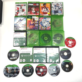 Xbox One Console Bundle Lot 2 Systems 3 Controllers Games Cords Tested Read