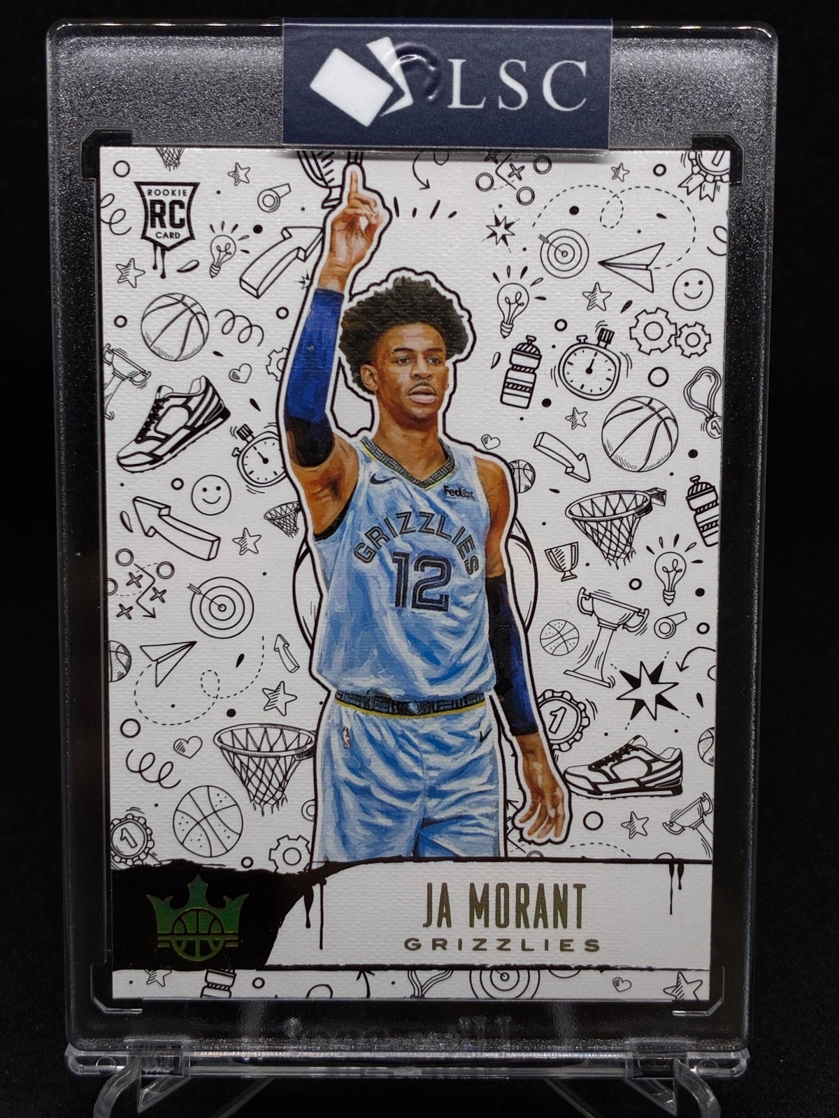 2019-20 Panini Court Kings #148 Ja Morant RC III Grizzlies Basketball
