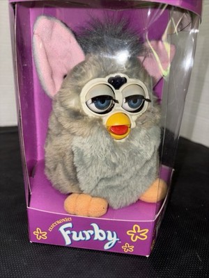 VTG 1998 Tiger Electronics FURBY Gray Grey Wolf 70-800 NIB RARE
