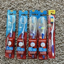 Colgate Toothbrushes Lot of 4 Slim Soft  1 Premier Clean Ultra Soft from India